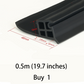 🚪 BUY 2 GET 1 FREE!|Window Rain Guard Weather Stripping | 135° Angled Water Deflector & Leak Stopper | Self-Adhesive Waterproof Seal for Home & Sills 🌧️✨