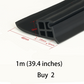 🚪 BUY 2 GET 1 FREE!|Window Rain Guard Weather Stripping | 135° Angled Water Deflector & Leak Stopper | Self-Adhesive Waterproof Seal for Home & Sills 🌧️✨
