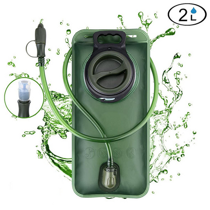 Exclusive 50% OFF | 2L Leakproof Hydration Bladder | Wide-Mouth Water Reservoir with Quick-Release Tube | EVA Outdoor Backpack Water Bag for Hiking & Cycling