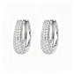 ⏳Limited-time 50% off⏰Radiant Pavé Gold Ear Cuffs | Modern Geometric Crystal Earrings | Hypoallergenic Statement Ear 👂💎