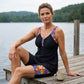 📢📢50% OFF !! ⏰Women's Flowy Tankini Top and Shorts Swimsuit