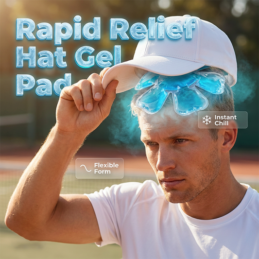 🔥2026 Summer Hot Sale - BUY 1 GET 1 FREE!!⚡50K+ SOLD!❄️Reusable Cooling Ice Pack for Hat，nstant Head Cooling, Soft Gel, Fits Under Caps & Helmets. Beat The Heat During Outdoor Work, Daily life，Sports & Travel! ☀️⛑️❄️