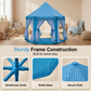 Special Offer: Magical Princess Play Tent | Spacious Hexagonal Castle with Sheer Curtains | Sturdy Indoor Kids Teepee Reading Nook