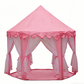 Special Offer: Magical Princess Play Tent | Spacious Hexagonal Castle with Sheer Curtains | Sturdy Indoor Kids Teepee Reading Nook