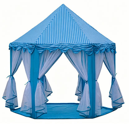 Special Offer: Magical Princess Play Tent | Spacious Hexagonal Castle with Sheer Curtains | Sturdy Indoor Kids Teepee Reading Nook