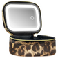 Flash Sale: LED Makeup Bag with Lighted Mirror | Touch Dimming & USB-C Rechargeable | Compact Travel Cosmetic Organizer
