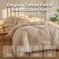 🛏️ 50% OFF NOW! ⏰ Elegant Pinch Pleat Duvet Cover Set – Wrinkle-resistant & breathable – Machine washable – fresh, inviting bed made easy 🌿✨🌙