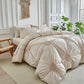 🛏️ 50% OFF NOW! ⏰ Elegant Pinch Pleat Duvet Cover Set – Wrinkle-resistant & breathable – Machine washable – fresh, inviting bed made easy 🌿✨🌙