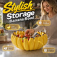 Special Offer: Playful Banana Fruit Bowl | Sculptural Countertop Organizer & Snack Storage | Decorative Home Accent