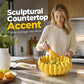 Special Offer: Playful Banana Fruit Bowl | Sculptural Countertop Organizer & Snack Storage | Decorative Home Accent