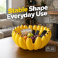 Special Offer: Playful Banana Fruit Bowl | Sculptural Countertop Organizer & Snack Storage | Decorative Home Accent