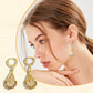 Elegant Teardrop Drop Earrings | Vibrant Cubic Zirconia & Gold-Plated Jewellery | Lightweight Statement Earrings for Women