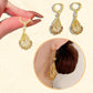 Elegant Teardrop Drop Earrings | Vibrant Cubic Zirconia & Gold-Plated Jewellery | Lightweight Statement Earrings for Women
