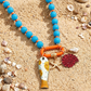 📢📢50% OFF !! ⏰Vibrant Boho Coastal Beaded Necklace