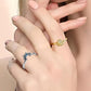🥳2026 HOT SALE🥳Celestial Sun & Moon Stacking Rings | Sparkling Cubic Zirconia Jewellery | Versatile Zinc Alloy Everyday Fashion