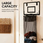 🏀 Save 40%! 🧺 Over‑Door Laundry Basket – Basketball net, acrylic & no‑drill ✨