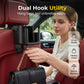 Special Offer: Car Seat Back Organizer & Cup Holder | Dual Heavy-Duty Hooks | Versatile Backseat Storage Hub for Bags & Drinks