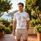 🔥Limited Stock50% Off!🎉Men's Summer Printed 2-Piece Set
