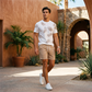 🔥Limited Stock50% Off!🎉Men's Summer Printed 2-Piece Set