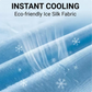 📢📢50% OFF !! 🐾 BREATHABLE ICE SILK PET COOLING MAT — Instant Summer Relief | Durable & Foldable Dog Bed 🌬️