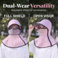 🎉 50% OFF! 🚴‍♀️ Viral Cycling Sun Hat – Full Shield, Zero Fog ✨