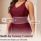 Women Plus Size Swim Dress One-Piece Solid Color Swimsuit