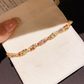 💎Retro Crossover Twisted Multicolor Zircon Adjustable Bracelet for Women