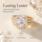 📢📢50% OFF !! ⏰Women's Cubic Zirconia Halo Ring