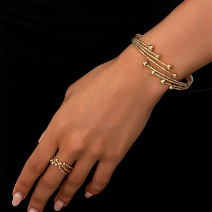 💎 Sparkle Wrap Bracelet Set for Women