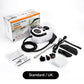 💨 High-Pressure Steam Cleaner: 2500W, 1200ml Tank, Adjustable Steam, 9 Accessories