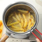 🍳 50% OFF! ✨ Multifunctional 304 Stainless Steel Frying Pot – Compact Oil-Saving Design, Visible Glass Lid & Universal Stove Compatibility – Healthy Frying for Small Families 🥘