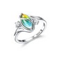 📢📢50% OFF !! ⏰Geometric Oval Ring with Zirconia Accents
