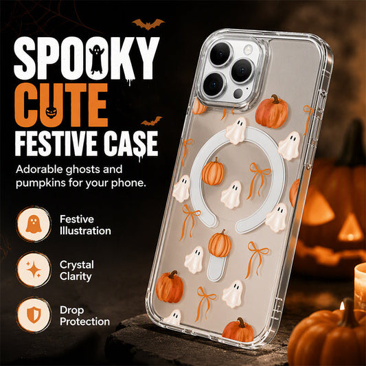 Cute Halloween Clear Phone Case