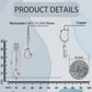 Women's Sparkling Teardrop Hanging Earrings