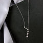 Women’s Cascading Star Lariat Necklace