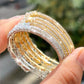 Women's Sparkling Cubic Zirconia Hoop Earrings