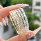 Women's Sparkling Cubic Zirconia Hoop Earrings