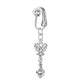 Non Piercing Belly Button Ring Clip on Navel Ring