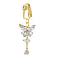 Non Piercing Belly Button Ring Clip on Navel Ring