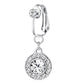 Non Piercing Belly Button Ring Clip on Navel Ring