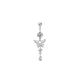 Non Piercing Belly Button Ring Clip on Navel Ring