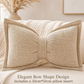 📢📢50% OFF !! ⏰Soft Chenille Bow-Shaped Throw Pillow