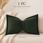 📢📢50% OFF !! ⏰Soft Chenille Bow-Shaped Throw Pillow