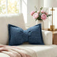 📢📢50% OFF !! ⏰Soft Chenille Bow-Shaped Throw Pillow