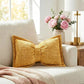 📢📢50% OFF !! ⏰Soft Chenille Bow-Shaped Throw Pillow