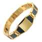 Men's Titanium Steel Magnetic Therapy Bracelet