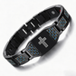 Men's Titanium Steel Magnetic Therapy Bracelet