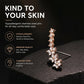 Starry Flower Rhinestone Ear Climber Earrings