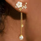 Convertible Flower Dangle Earrings for Women