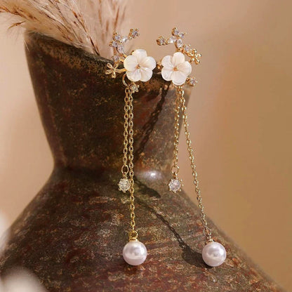 Convertible Flower Dangle Earrings for Women